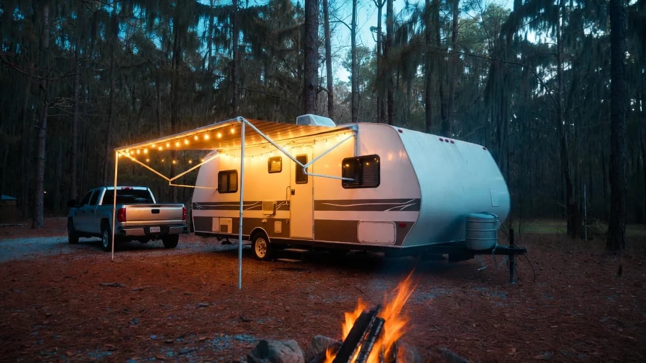 Travel Trailer rental in Miami California - sleeps 4-6, perfect for Families with trucks and Campground stays