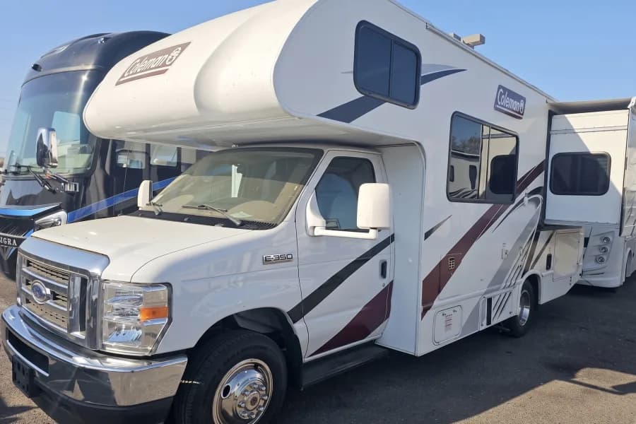 Coleman 22CM by Cinzia Class C RV rental in Miami Florida — exterior