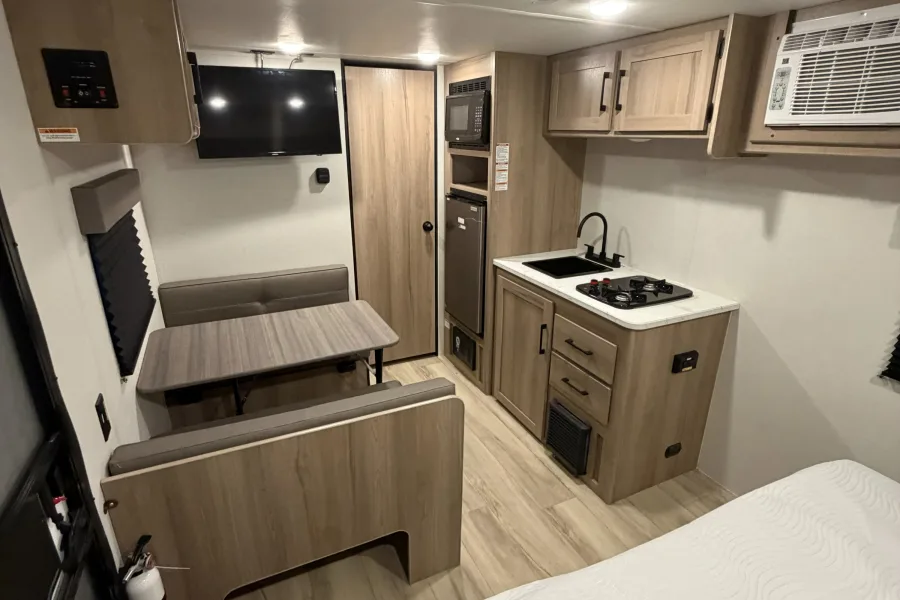 "YHOW" MEET LITTLE MAN. COMPACT SIZE, BIG ADVENTURES. Travel Trailer RV rental in Miami Florida, exterior